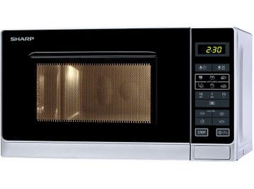 Sharp -  Magnetron 800 W - Inhoud 20 L, Witgoed en Apparatuur, Magnetrons, Minder dan 45 cm, Verzenden, Nieuw, Draaiplateau