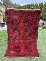 Uniek 19e-eeuws vintage Afghaans tapijt - Tapijt - 215 cm -, Nieuw