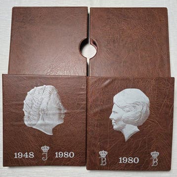Nederland. Collectie Juliana & Beatrix. 1950/2001 compleet