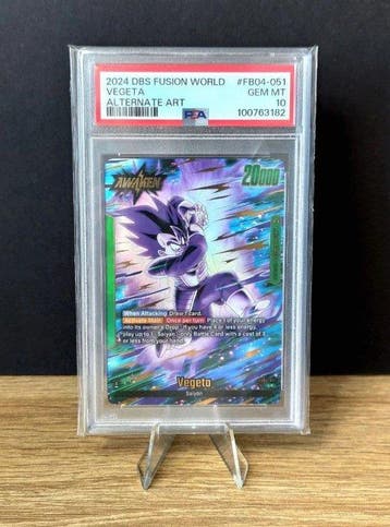 Dragon Ball Fusion World - FB04 - Vegeta - Leader Alternate, Nieuw