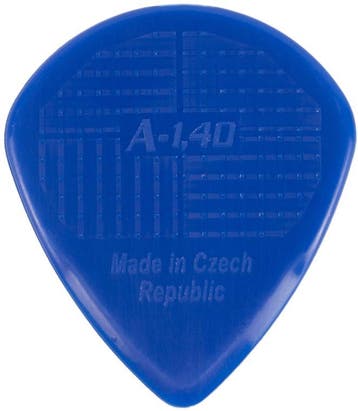 Janicek Picks D-Grip Jazz A plectrum 1.40 mm 6-pack, Ophalen of Verzenden, Nieuw, Elektrische gitaar
