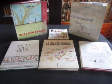 Sempé - Lot de 6 livres - 1962