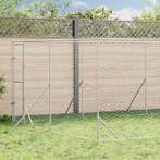 vidaXL Hondenkennel voor buiten 4x16x2 m gegalvaniseerd, Verzenden, Nieuw