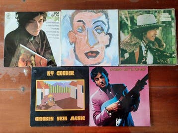 Ry Cooder, Bob Dylan - 5 x album including 1 x double album, Nieuw in verpakking