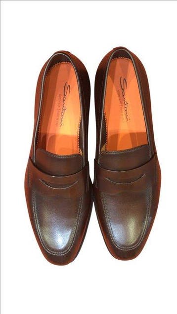 Santoni - Mocassins - Maat: EU 42.5 - Nieuw in doos, Kleding | Heren, Nieuw