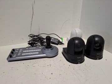 IP-besturingspaneel, SONY, RM-IP10, met 3x PTZ camera, SO, Nieuw