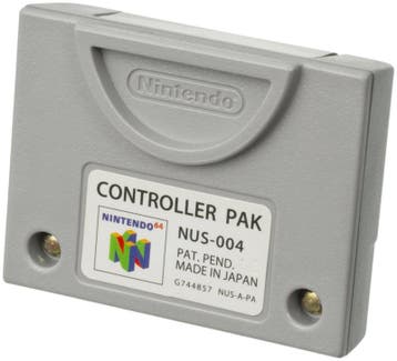Nintendo 64 Controller Pak (N64 Accessoires), Spelcomputers en Games, Spelcomputers | Nintendo 64, Ophalen of Verzenden, Zo goed als nieuw