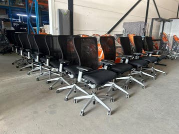 Refurbished Comforto Zody (89) prijs per stuk excl BTW, Gebruikt, Zwart, Ophalen of Verzenden, Bureaustoel