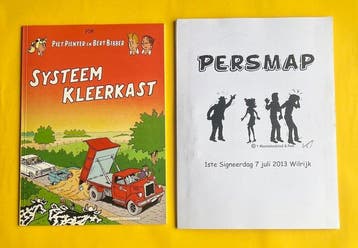 Piet Pienter en Bert Bibber - Systeem kleerkast (Gesigneerd, Nieuw