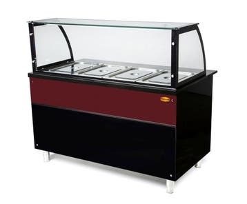 Bain Marie Warm buffet | 4x GN 1/1 | met aftapkraan |, Verzenden, Nieuw in verpakking