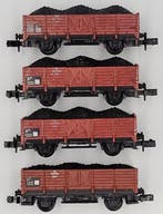 Arnold N - 0446 - Modeltrein goederenwagon (4) - Vier, Nieuw