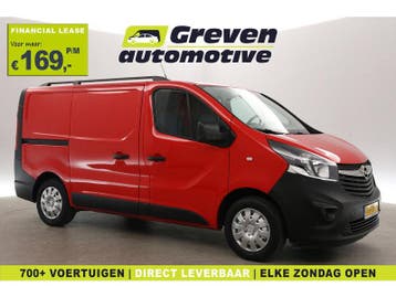 Opel Vivaro 1.6 CDTI L1H1 | Airco | Cruise | Navi |, Euro 6, Nieuw, Lease, Rood