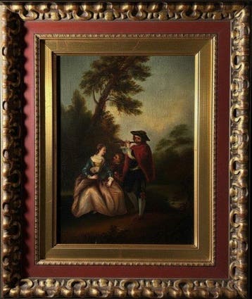 École Rococo (XVIII) - Concert de Flute pour Deux Amoureux