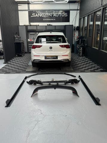 Frontlip Side Skirts Diffuser Audi BMW VW Incl Montage