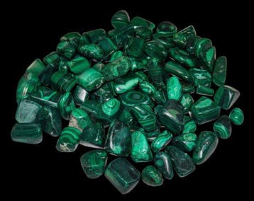1 kg Natuurlijke Groene Malachiet Geslepen stenen – 15-20 mm
