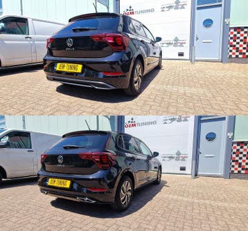 Diffuser geschikt voor Polo 2G | R-LINE LOOK | 2017–2025 |, Auto-onderdelen, Carrosserie en Plaatwerk, Volkswagen, Nieuw, Ophalen of Verzenden