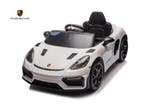 Porsche Spyder RS, 12 volt Kinder Accu Auto, rubberen banden, Ophalen of Verzenden, Nieuw