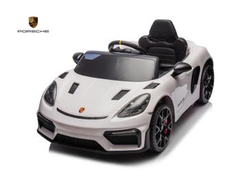 Porsche Spyder RS, 12 volt Kinder Accu Auto, rubberen banden, Ophalen of Verzenden, Nieuw