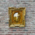 Crucifix - Hout - 1850-1900 - Wandkader “Cum deo laboro