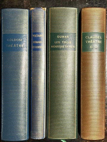 Goldoni; Voltaire; Alexandre Dumas; Paul Claudel -