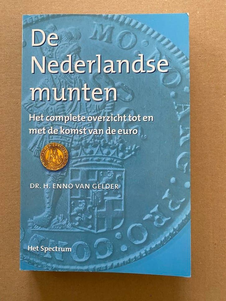 Enno van Gelder - De Nederlandse Munten - herziene druk 2002, Postzegels en Munten, Munten en Bankbiljetten | Toebehoren, Boek of Naslagwerk