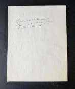 Gerard Reve - Of niet [...] Origineel handschrift - 1977