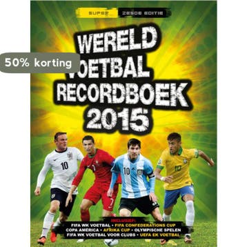 Wereld voetbal recordboek 2015 / 2015 - Keir Radnedge, Boeken, Verzenden, Zo goed als nieuw, Keir Radnedge