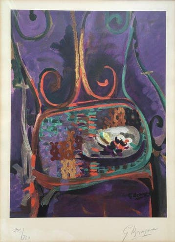 Georges Braque (1882-1963) - La Chaise