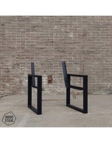 Stalen bankpoten - Loungeset frame - Nordstahl, Verzenden, Nieuw