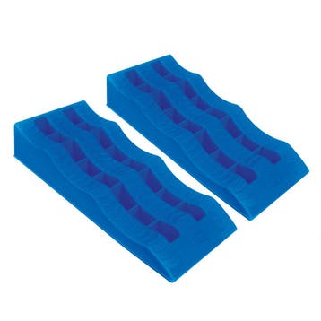 Oprijblok blauw set  2 stuks, Verzenden, Nieuw