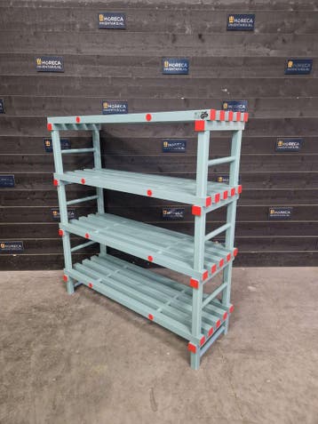 Stelling | rek | Rea | 148cm | horeca, Gebruikt, Transport en Opslag