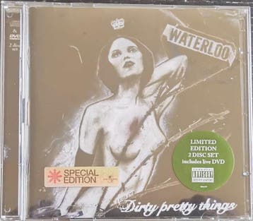 Dirty Pretty Things . Waterloo CD+DVD       Gratis verzenden, Verzenden, Zo goed als nieuw