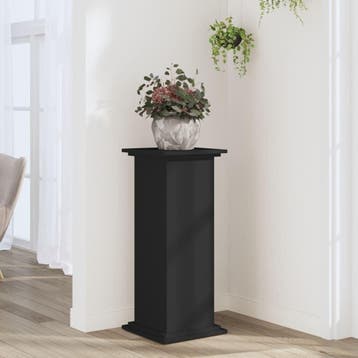 Bloemenzuil Modern Zwart | Tweedekansje | OP=OP, Huis en Inrichting, Woonaccessoires | Zuilen en Pilaren, Ophalen of Verzenden