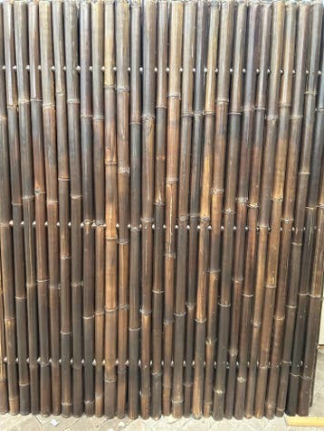 Outlet bamboe schuttingen - 180x220 cm - Donker, Verzenden, Nieuw