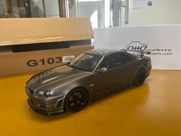 Otto Mobile 1:12 - Modelauto - Nissan Skyline GT-R R34 -, Nieuw