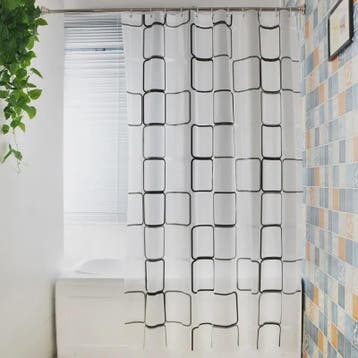 Waterdicht Douchegordijn PEVA met Zee Print - Badkamer Decor, Verzenden, Nieuw