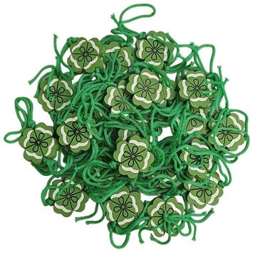 Klavertje Vier Gelukshangers - Gelukspoppetjes - Groen - 50, Verzenden, Nieuw