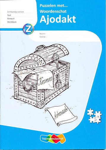 Ajodakt Puzzelen met Woordenschat groep 8 (per stuk), Verzenden, Nieuw