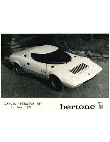 1971 LANCIA STRATOS HF PERSFOTO, Nieuw, Author