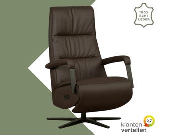 Leren sta-op-stoel Core - Toledo Espresso (bruin) - extra, Bohemian, Industrieel, Modern, Scandinavisch, Nieuw, Ophalen of Verzenden