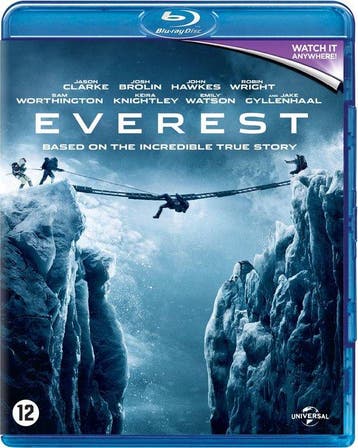 Everest (blu-ray tweedehands film), Cd's en Dvd's, Ophalen of Verzenden, Zo goed als nieuw