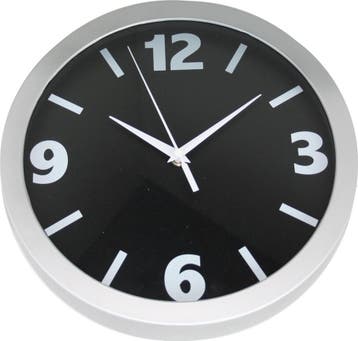 NeXtime Small Numbers - Klok - Rond - Kunstof/Glas - Ø30..., Verzenden, Nieuw