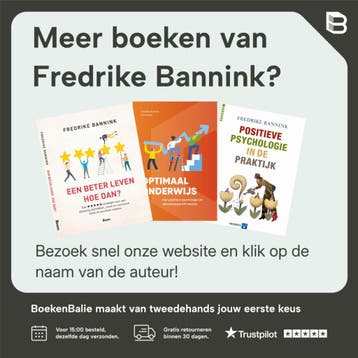 Positieve psychologie - Fredrike Bannink 9789089539205, Verzenden, Zo goed als nieuw, Fredrike Bannink