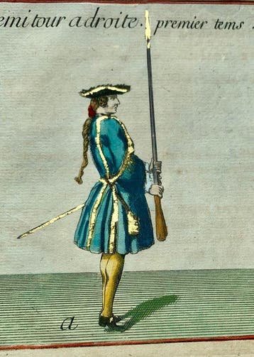 Pierre Jacques François Girard - Fencing. Hand-colored,