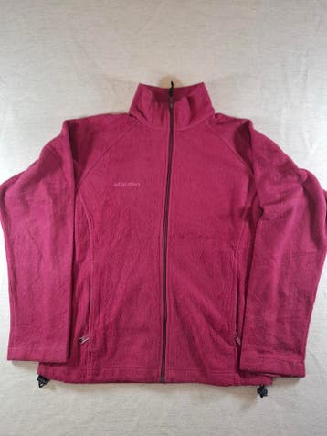 Columbia Fleece heren, maat, L, Burgundy/ Bordeaux rood, Maat 52/54 (L), Columbia, Verzenden, Zo goed als nieuw