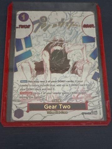 Bandai - 1 Card - One Piece - Monkey D. Luffy Foil, Nieuw