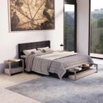 Boxspring Seattle - 180x200cm - Zwart, Verzenden, Nieuw