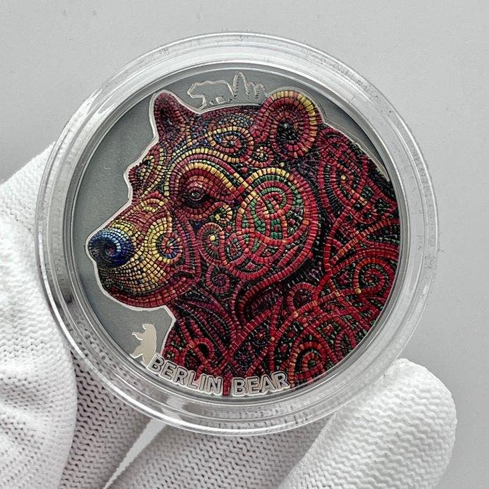 Kameroen. 2,000 Francs 2026 – Berlin Bear – 2 oz Silver coin, Postzegels en Munten, Munten | Europa | Niet-Euromunten