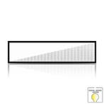 LED paneel Premium | Side-Lit | 120x30 cm | 36 watt | Zwart, Verzenden, Nieuw in verpakking, Overige typen