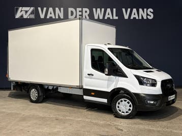 Ford Transit 2.0 TDCI 130pk Bakwagen Laadklep Euro6 Airco |, Stof, Gebruikt, Wit, Dealer onderhouden